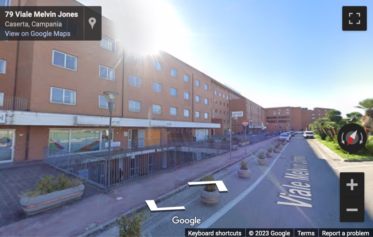 Street View image of Via Vincenzo Lamberti No. 29, Centro Direzionale di Caserta