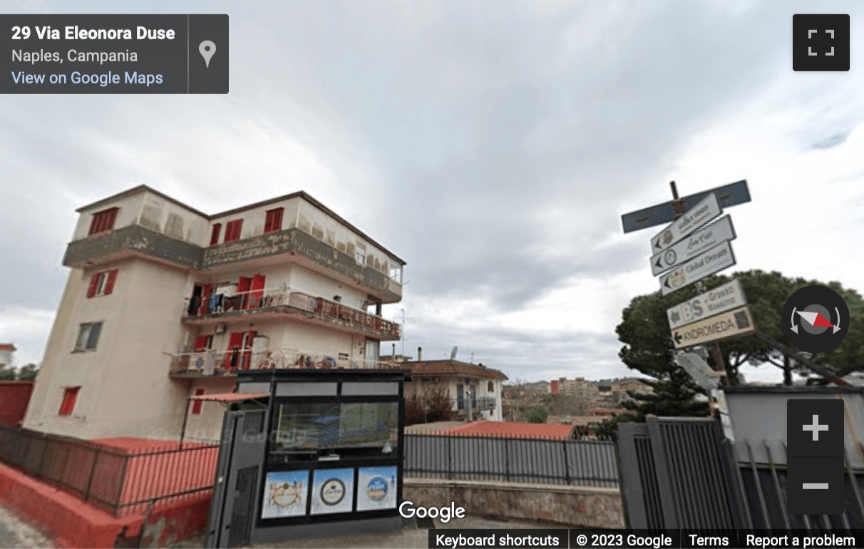 Street View image of Via Eleonora Duse, 26/b, Napoli