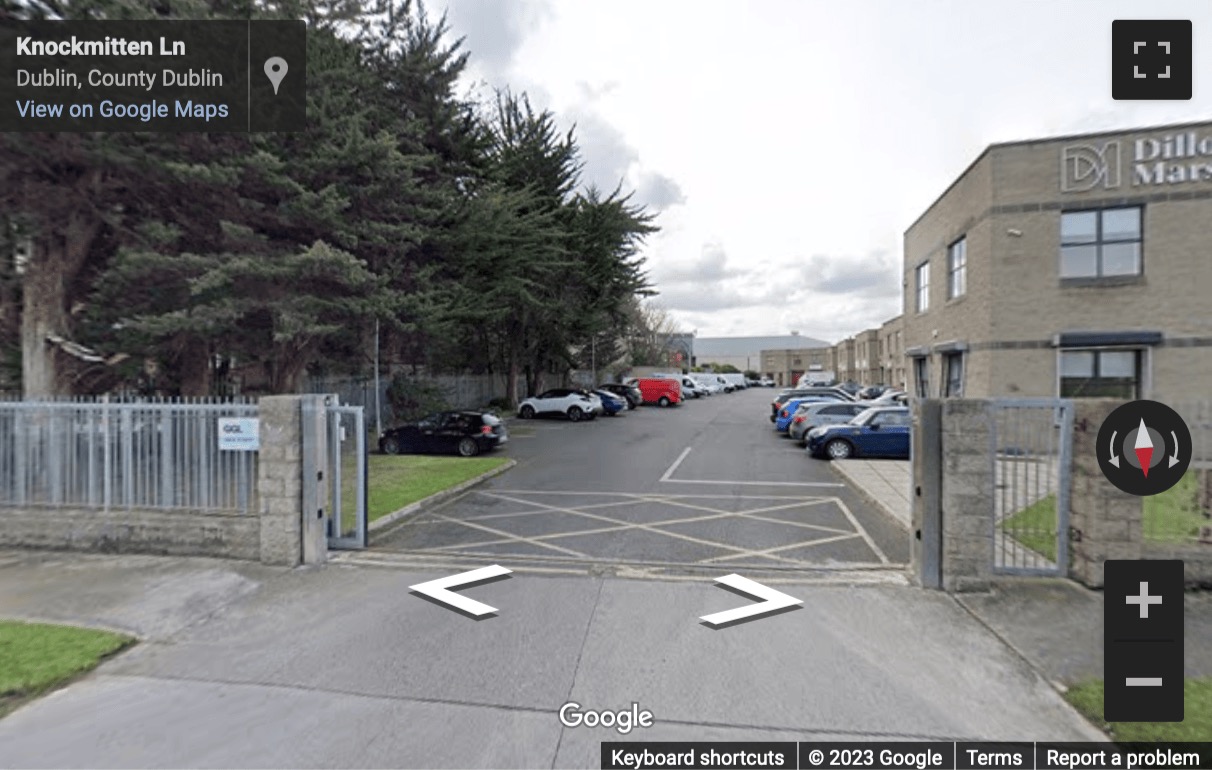 Street View image of Unit 1, Knockmitten Business Park, Knockmitten Lane, Dublin