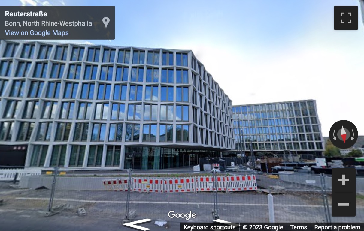 Street View image of Bonn Neuer Kanzlerplatz, Bundeskanzlerplatz 2D, Bonn, North Rhine-Westphalia
