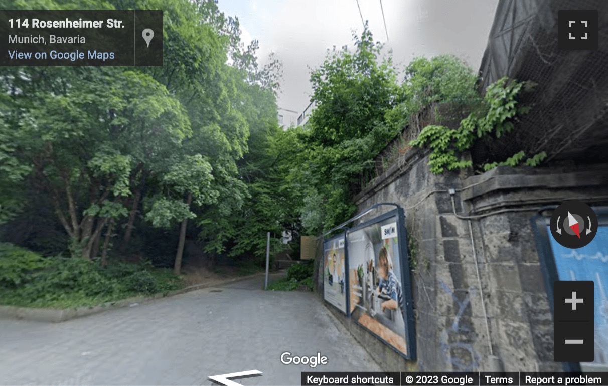 Street View image of Rosenheimer Strasse 116, Munich, Bavaria