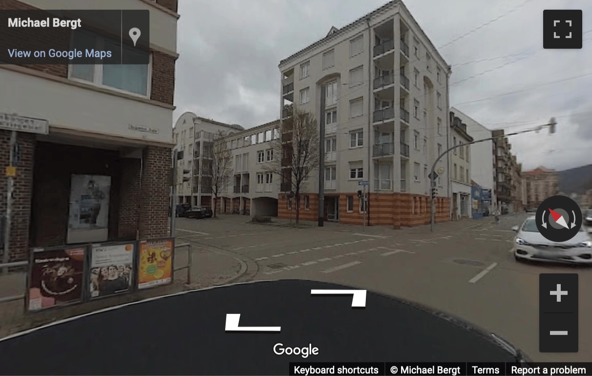 Street View image of Bergheimer Straße 104, Heidelberg, Baden-Wurttemberg