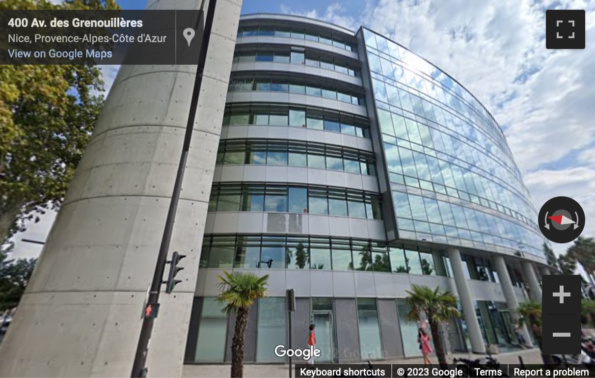 Street View image of 470 Promenade des Anglais, Nice, Alpes-Maritimes