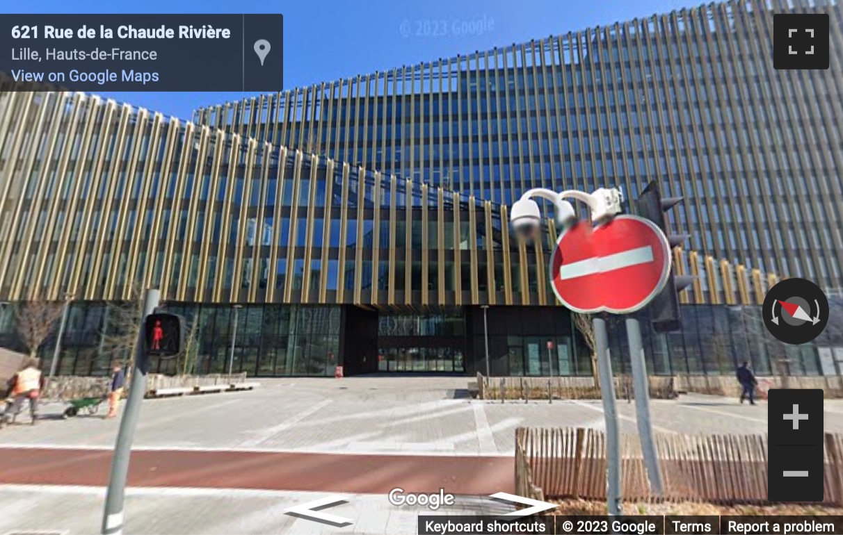 Street View image of 594 Avenue Willy Brandt, Lille, Nord