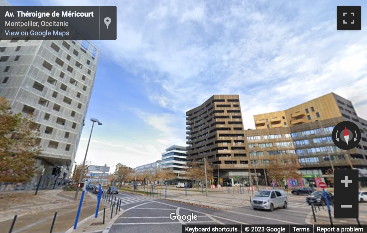 Street View image of ZAC de la République, Montpellier, Herault