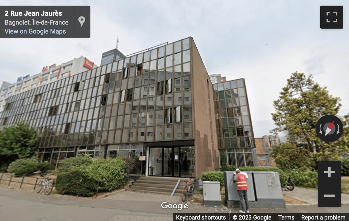 Street View image of 6 rue Jean Jaurès, Gallieni, Bagnolet