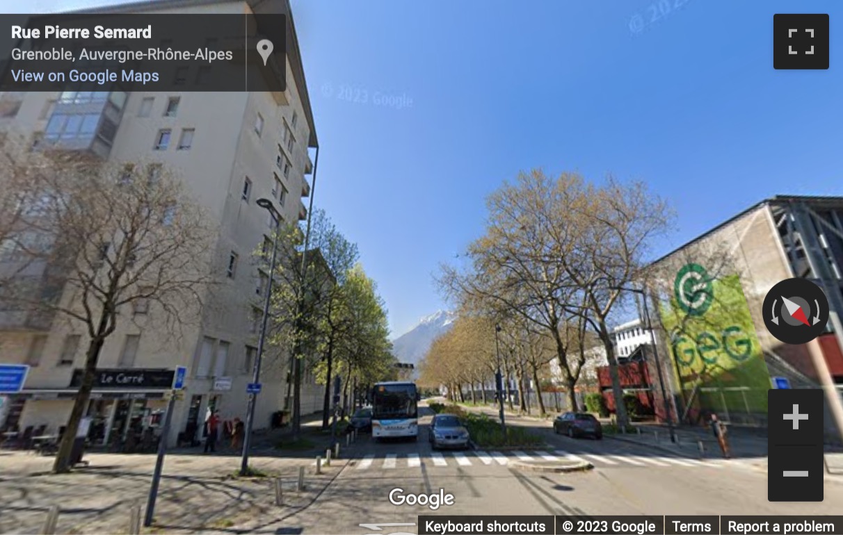Street View image of Rue Felix Esclangon, Grenoble, Isère