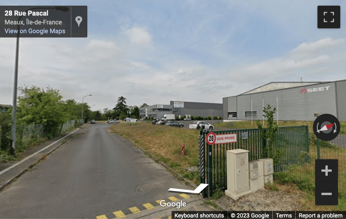 Street View image of 36 Rue Pascal, Meaux, Seine-et-Marne