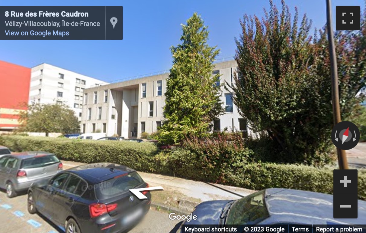 Street View image of 8 Rue Des Frères Caudron, Vélizy-Villacoublay, Yvelines