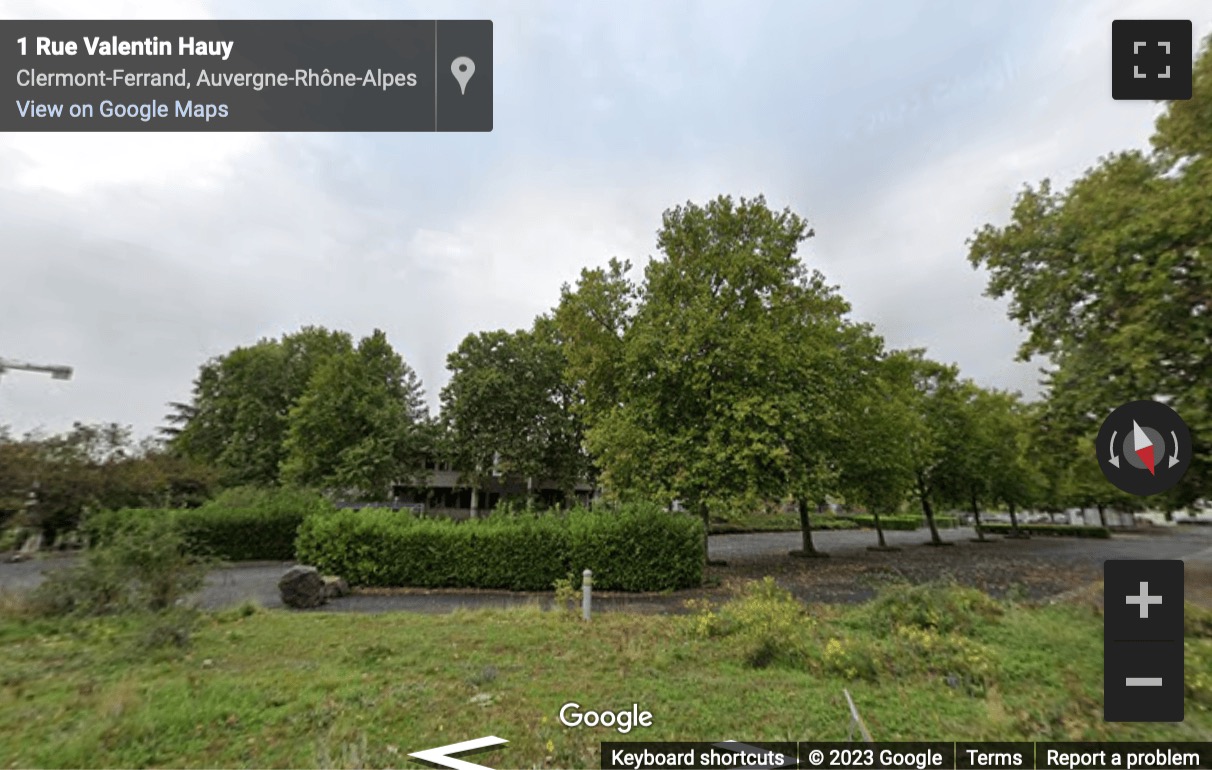 Street View image of 4 Rue Eric De Cromières, La Pardieu, Cournon-dAuvergne, Puy-de-Dome
