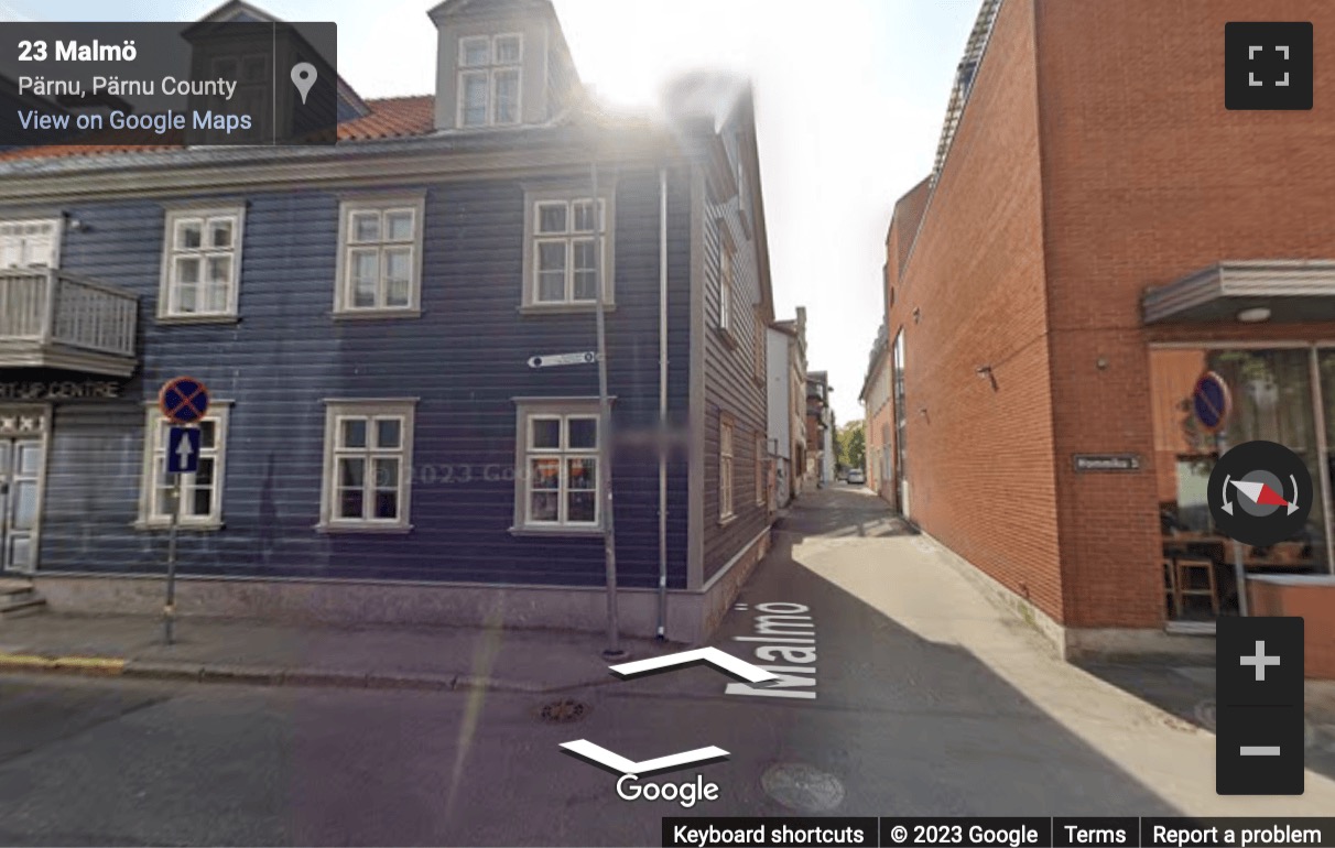 Street View image of Hommiku 5, Pärnu, Estonia