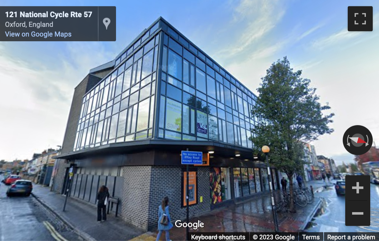Street View image of 134 Tyndale House, Cowley Road, Oxford