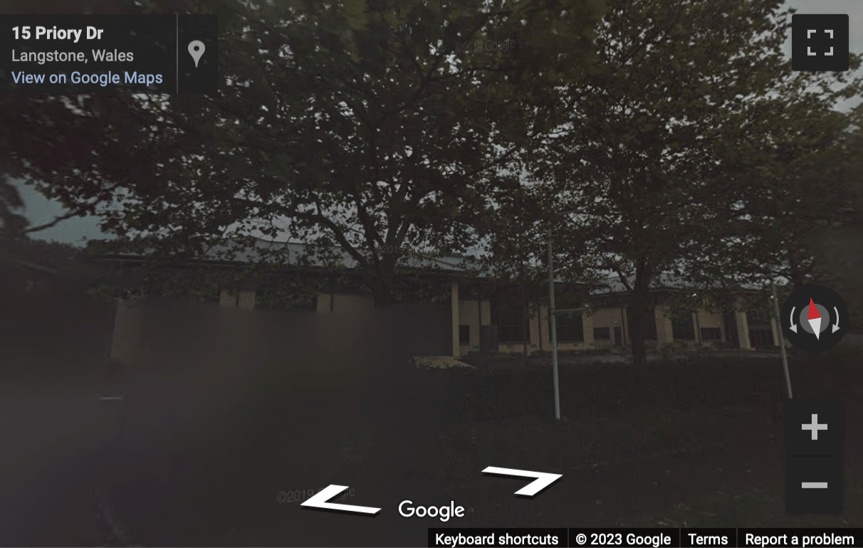 Street View image of Priory Drive, Galahad House, Newport (Gwent)