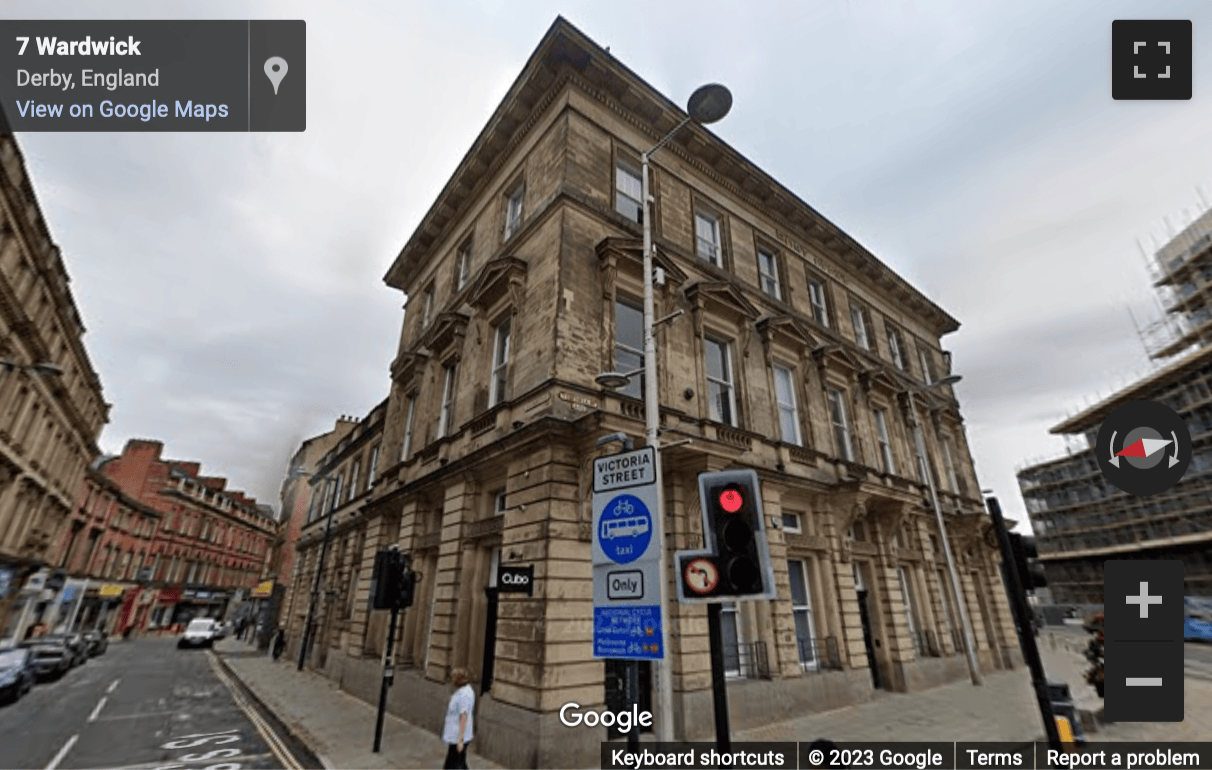 Street View image of The Old Post Office, Victoria Street, Derby, Derbyshire