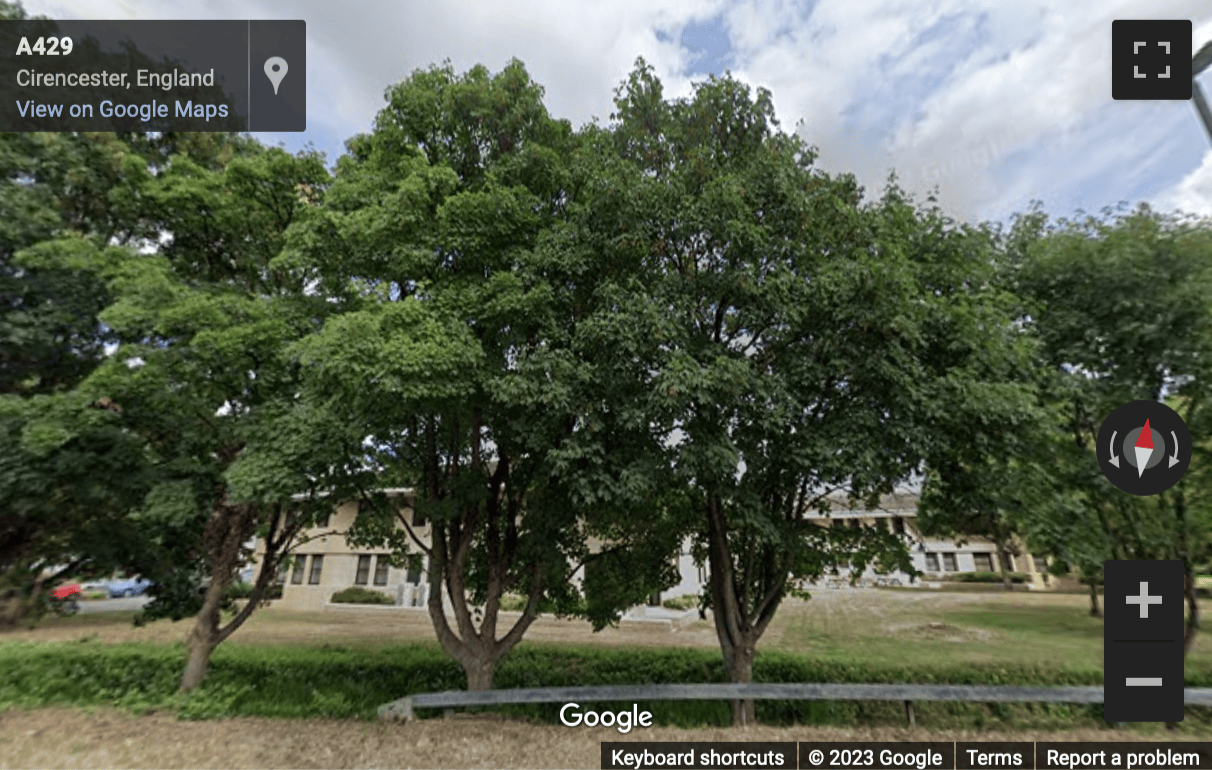 Street View image of Watermoor Road, Cirencester, Gloucestershire