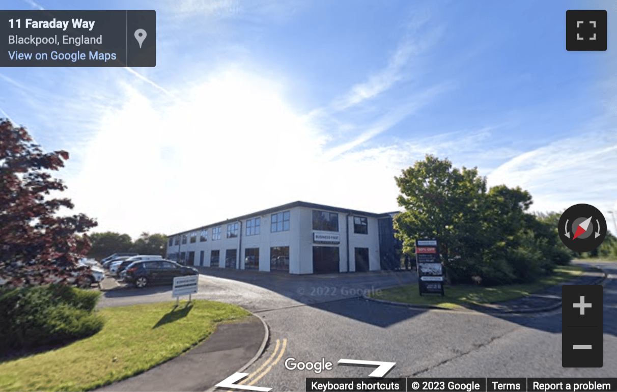 Street View image of Blackpool Technology Centre, Faraday Way