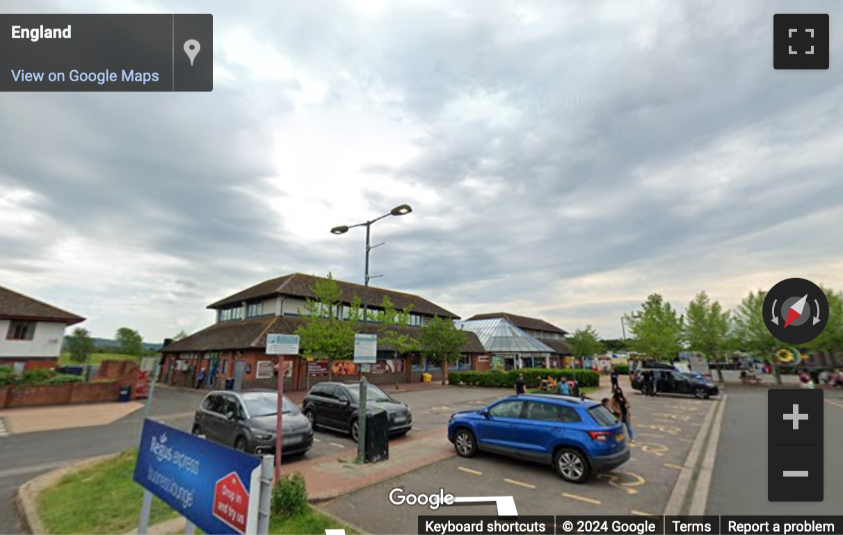 Street View image of M5 Junction 8, Strensham, Worcestershire