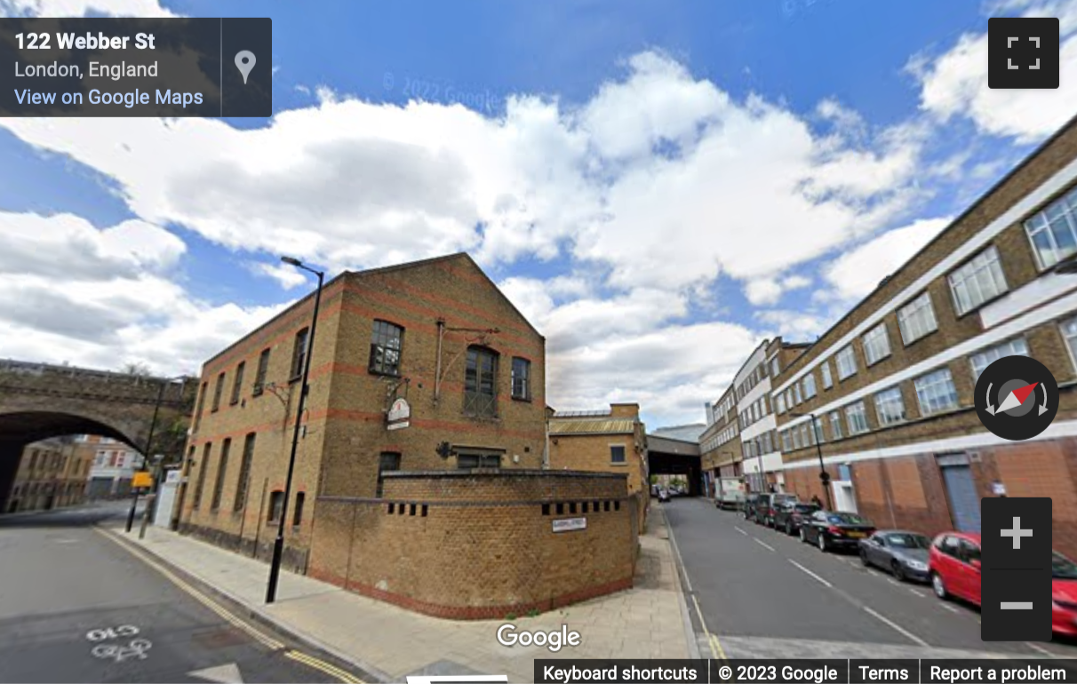 Street View image of 65 Glasshill Street, The Foundry Annexe, London