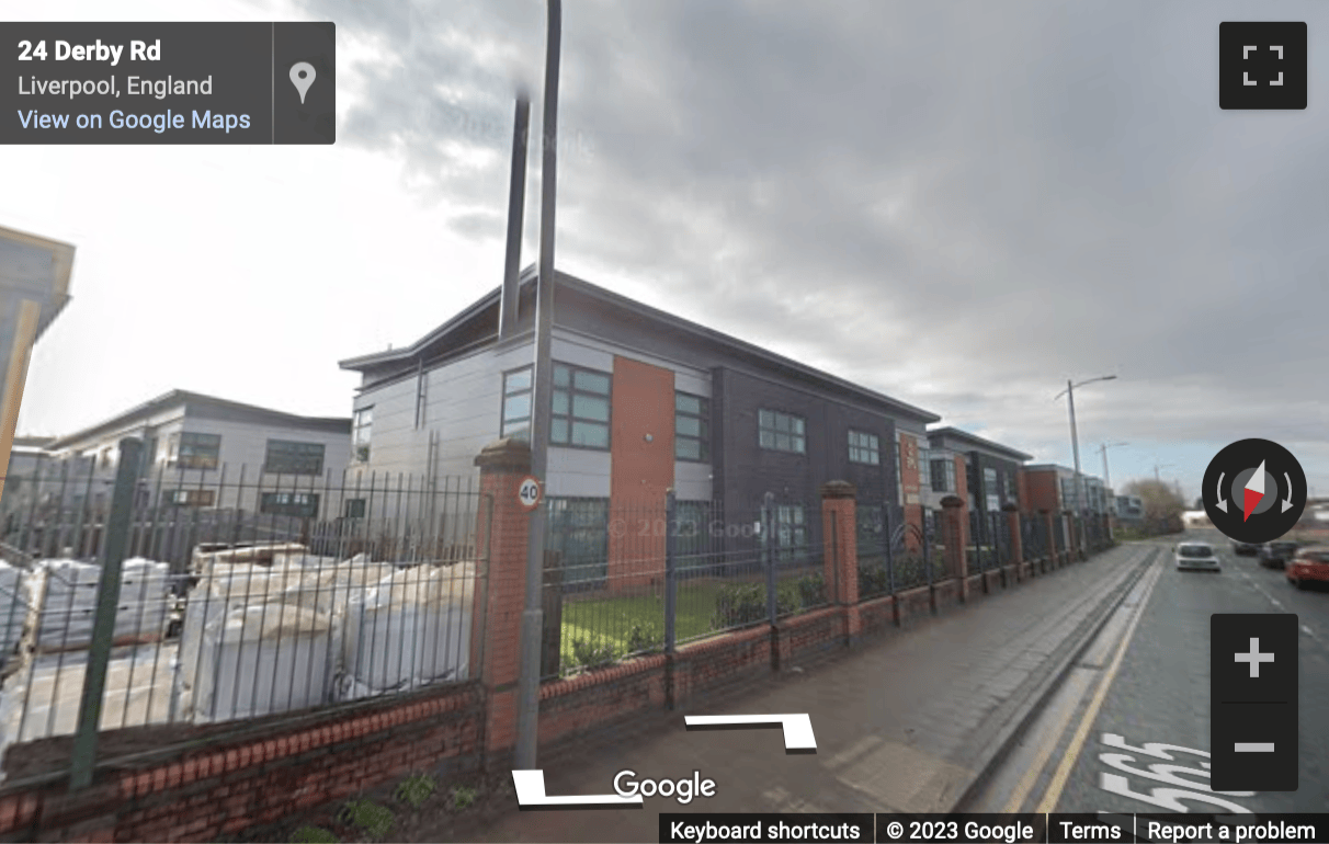 Street View image of 24 Derby Road, Liverpool, Merseyside