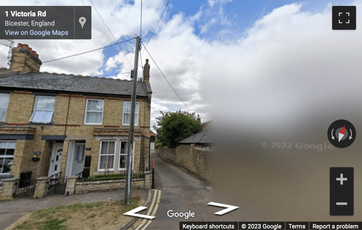 Street View image of Victoria Road, The Old Bakery, Bicester, Oxfordshire