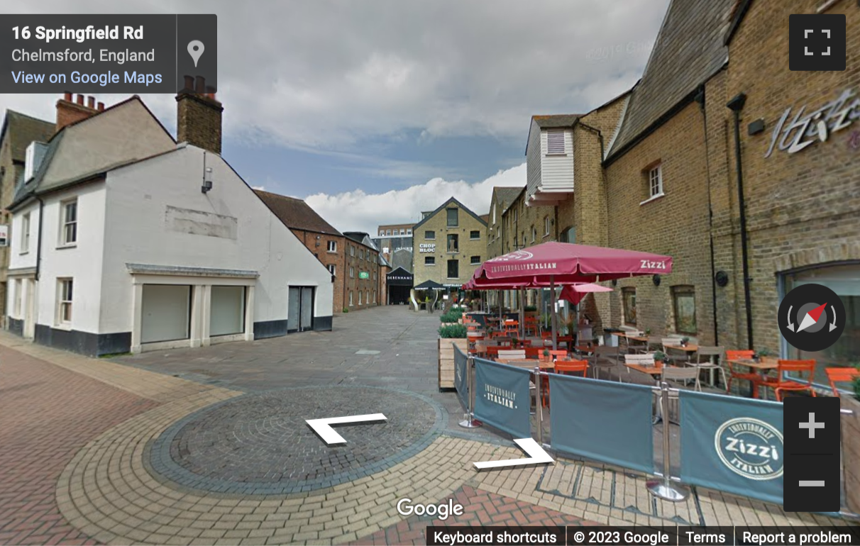 Street View image of 5, 6 Grays Yard, Springfield Road, Chelmsford