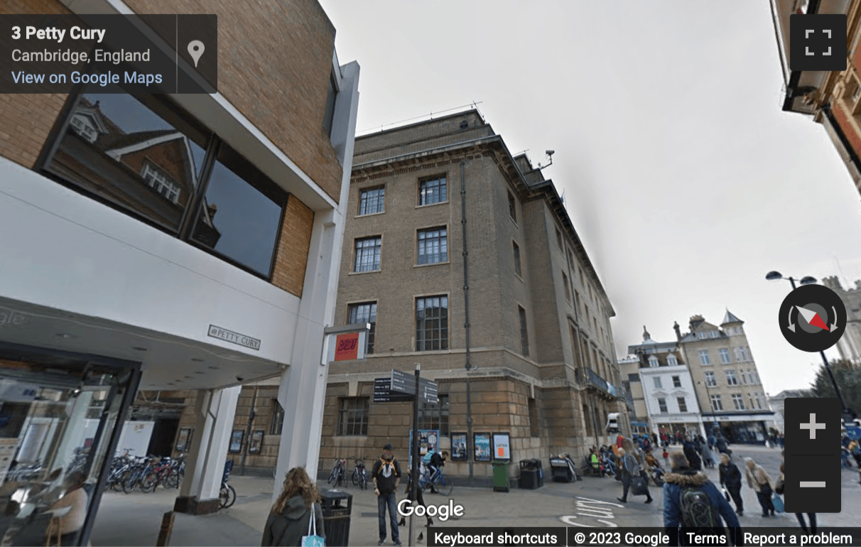 Street View image of Future Business Centre Cambridge Guildhall, Market Square