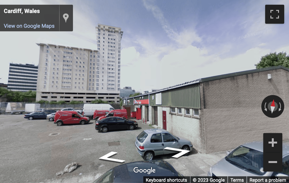 Street View image of 1 Capital Quarter, 4th and 5th Floor, Tyndall Street, Cardiff