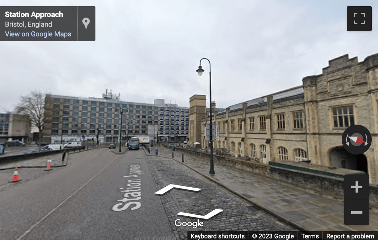 Street View image of Station Approach, Temple Meads, Bristol