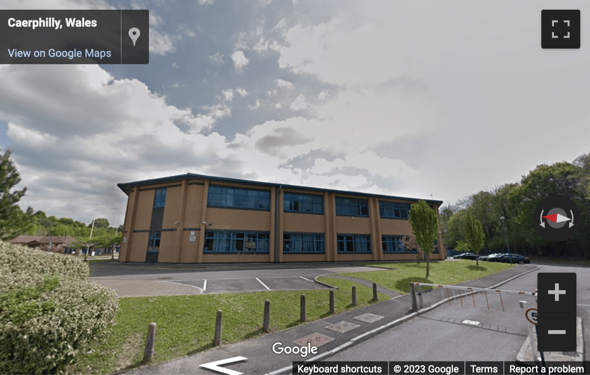 Street View image of Britannia House, Caerphilly Business Park, Van Road