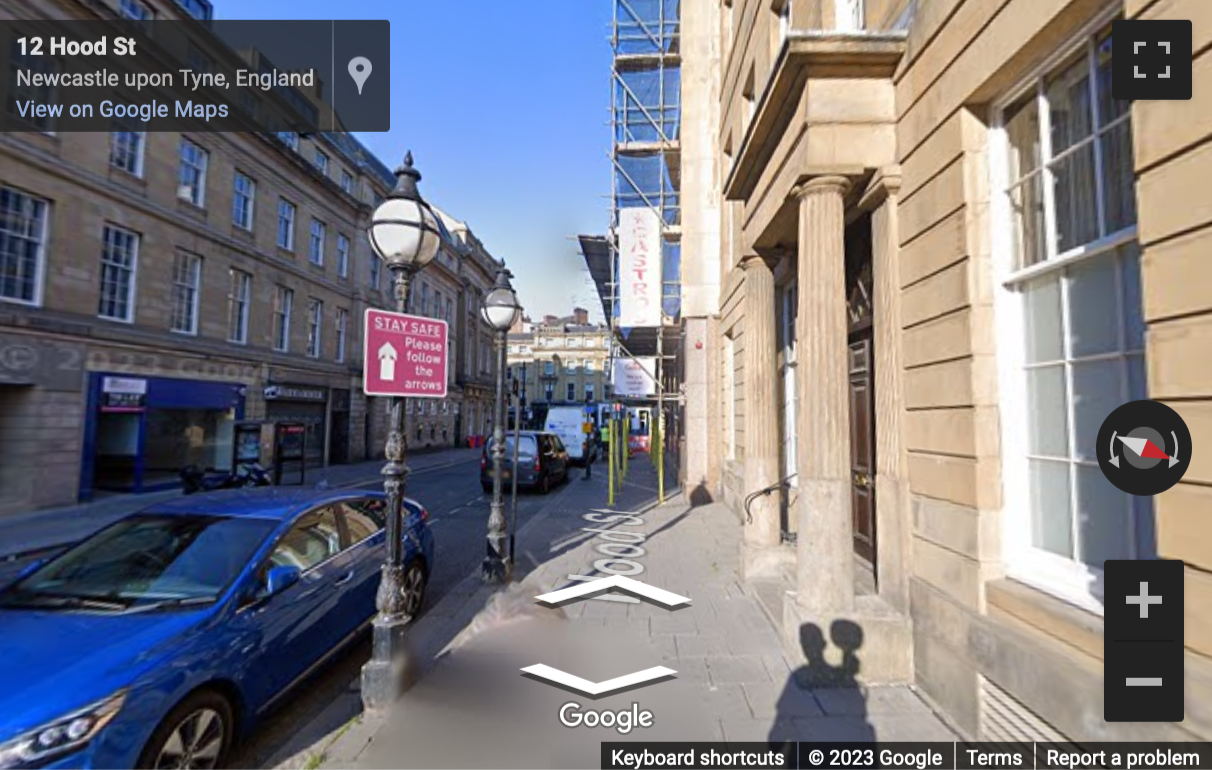 Street View image of 3, Hood Street, Newcastle, Tyne and Wear
