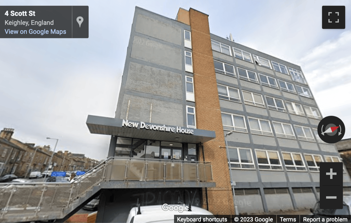 Street View image of New Devonshire House, Devonshire Street, Keighley, West Yorkshire