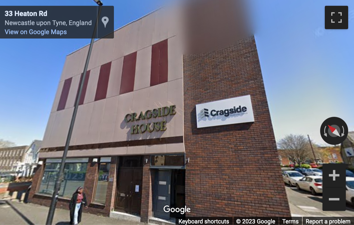 Street View image of Cragside Business Centre, Heaton Road, Newcastle, Tyne and Wear