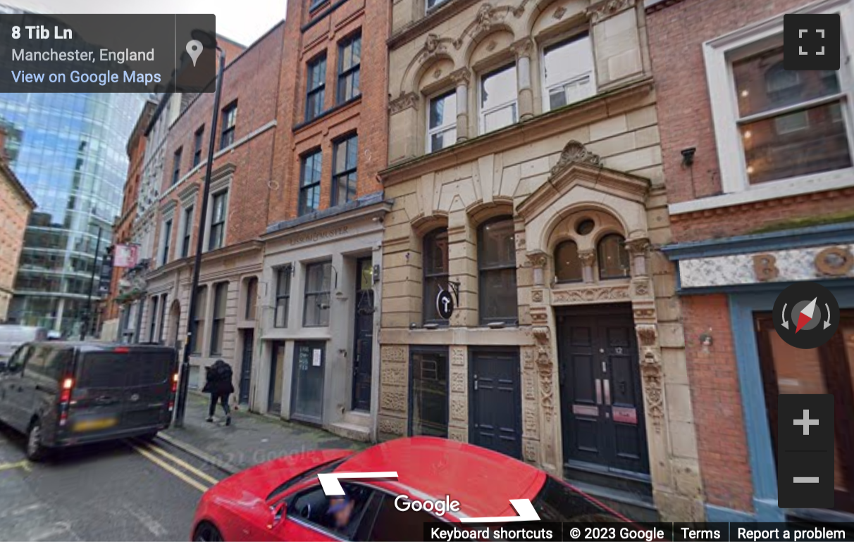 Street View image of 14-18 Tib Lane, Manchester