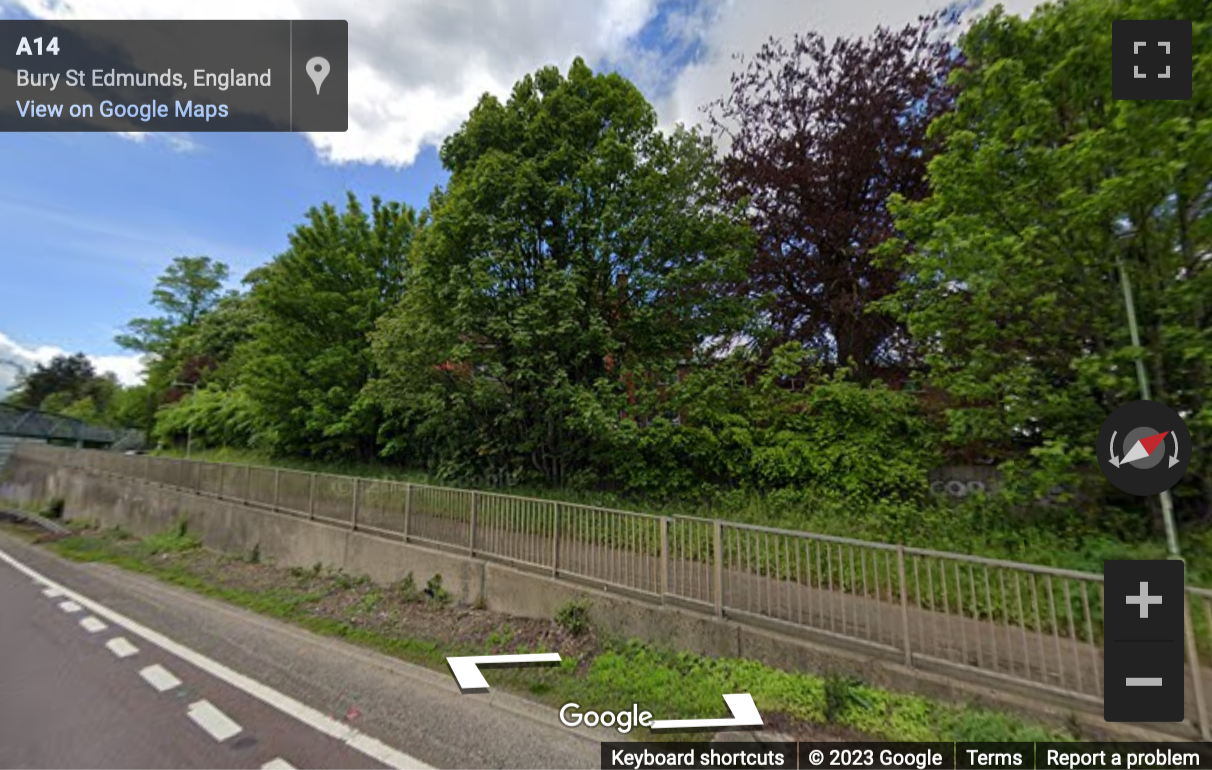 Street View image of ASK House, 2 Northgate Avenue, Bury St Edmunds, Suffolk