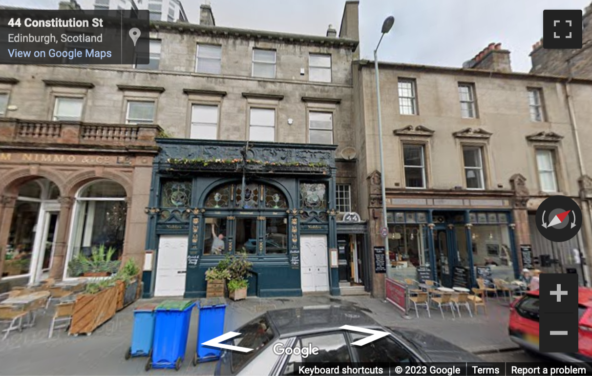 Street View image of 44 Constitution Street, Leith, Edinburgh, Lothian