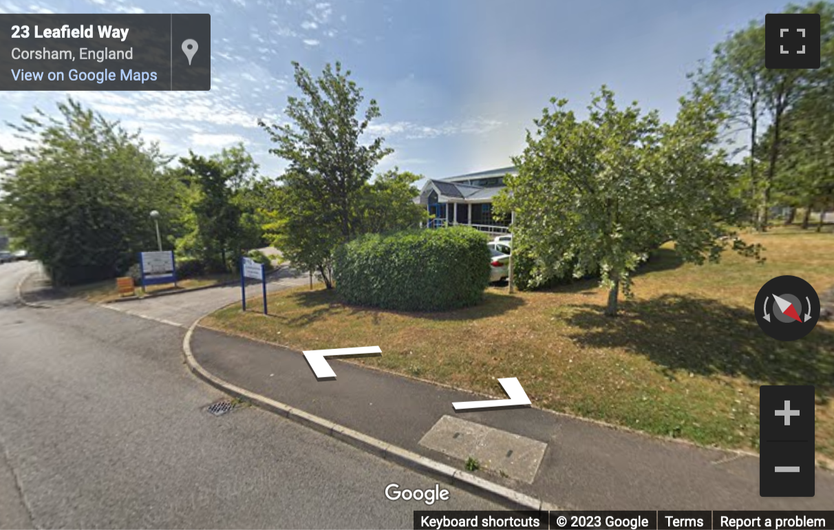 Street View image of Leafield Industrial Estate, Unit 23, Corsham, Wiltshire