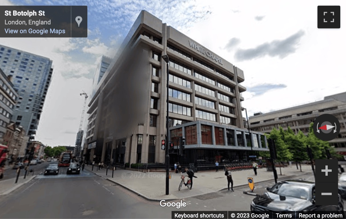 Street View image of The White Chapel Building, 17149 Sqft, 10 Whitechapel High Street