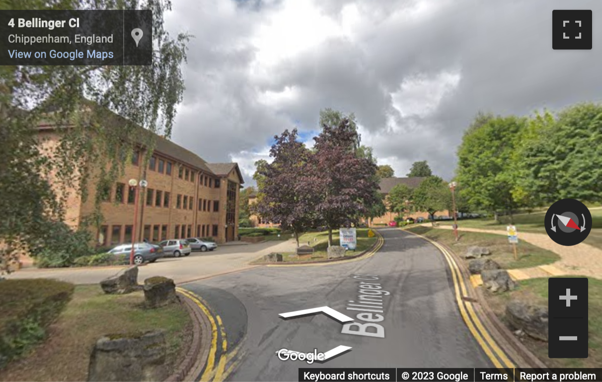 Street View image of Unit 7, Greenways Business Park, Bellinger Close, Chippenham, South West (England)