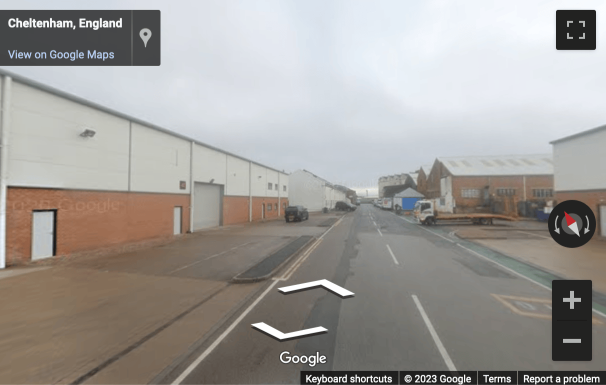 Street View image of 22 Lansdown Industrial Estate, Cheltenham, Gloucestershire