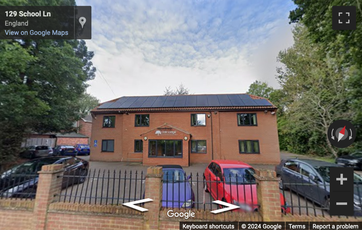 Street View image of 129 School Lane, Little Melton, Norwich, Norfolk