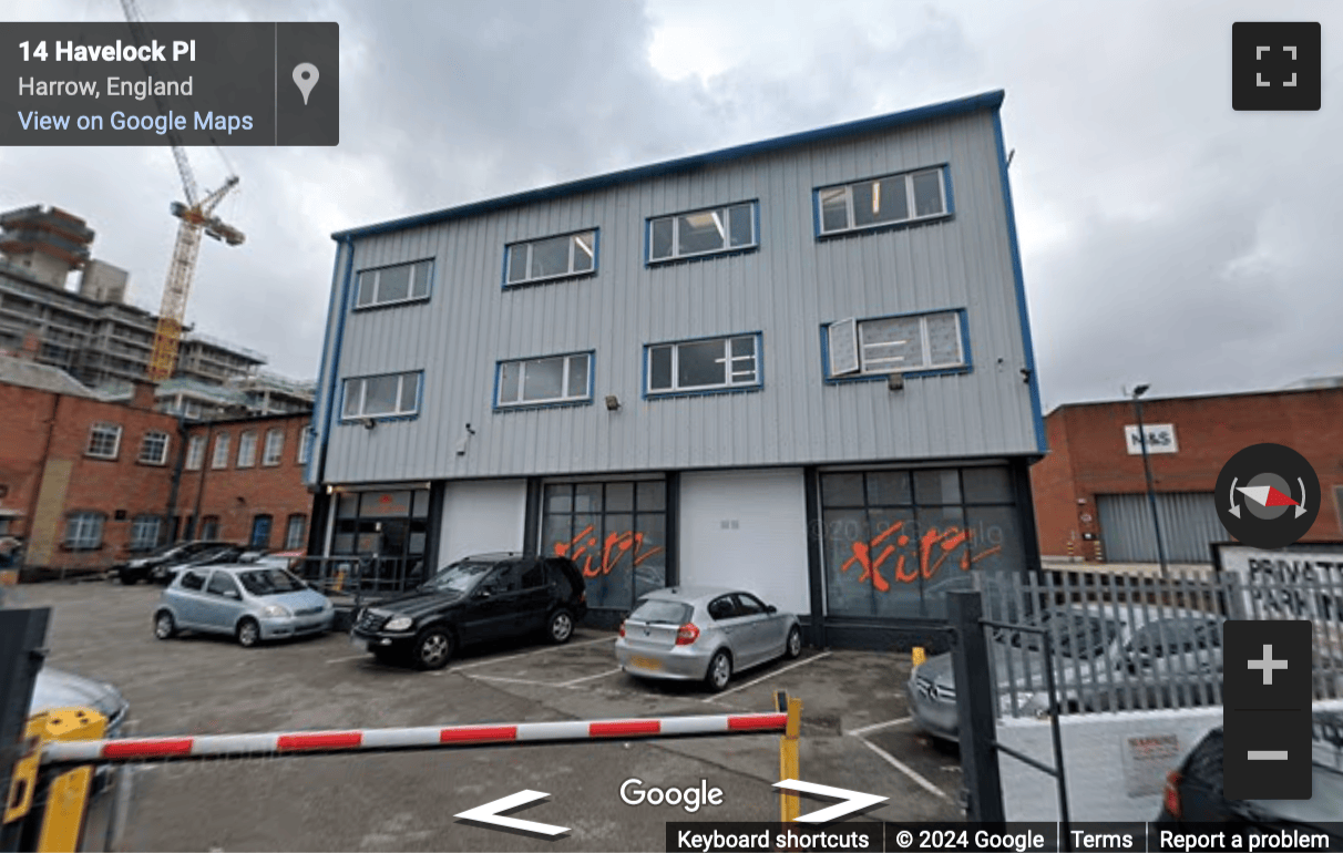 Street View image of 14 Havelock Place, Harrow, Middlesex
