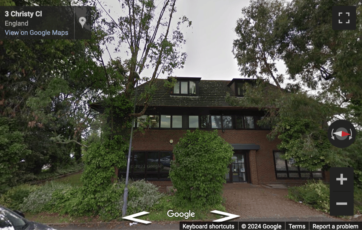 Street View image of Christy Way, 2nd Floor, Astra House, Basildon, Essex