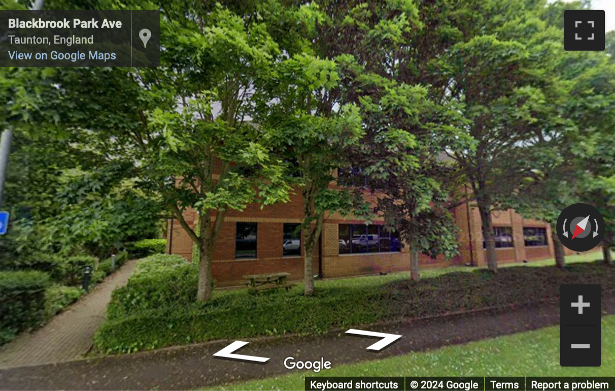 Street View image of Bonville House, Blackbrook Business Park, Taunton, Somerset