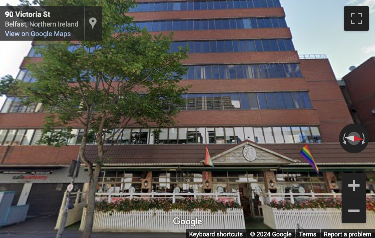Street View image of 79 Chichester Street, Centre House, Belfast, Northern Ireland