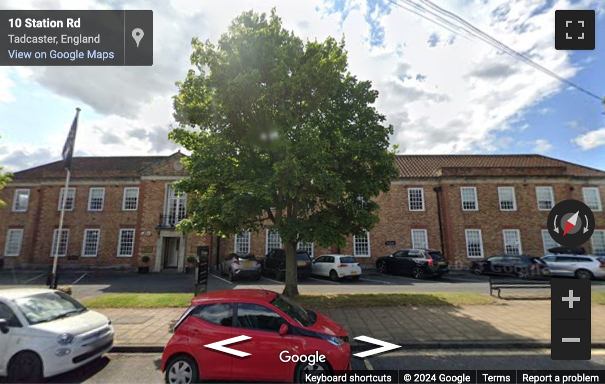 Street View image of Station Road, York House, Tadcaster, North Yorkshire