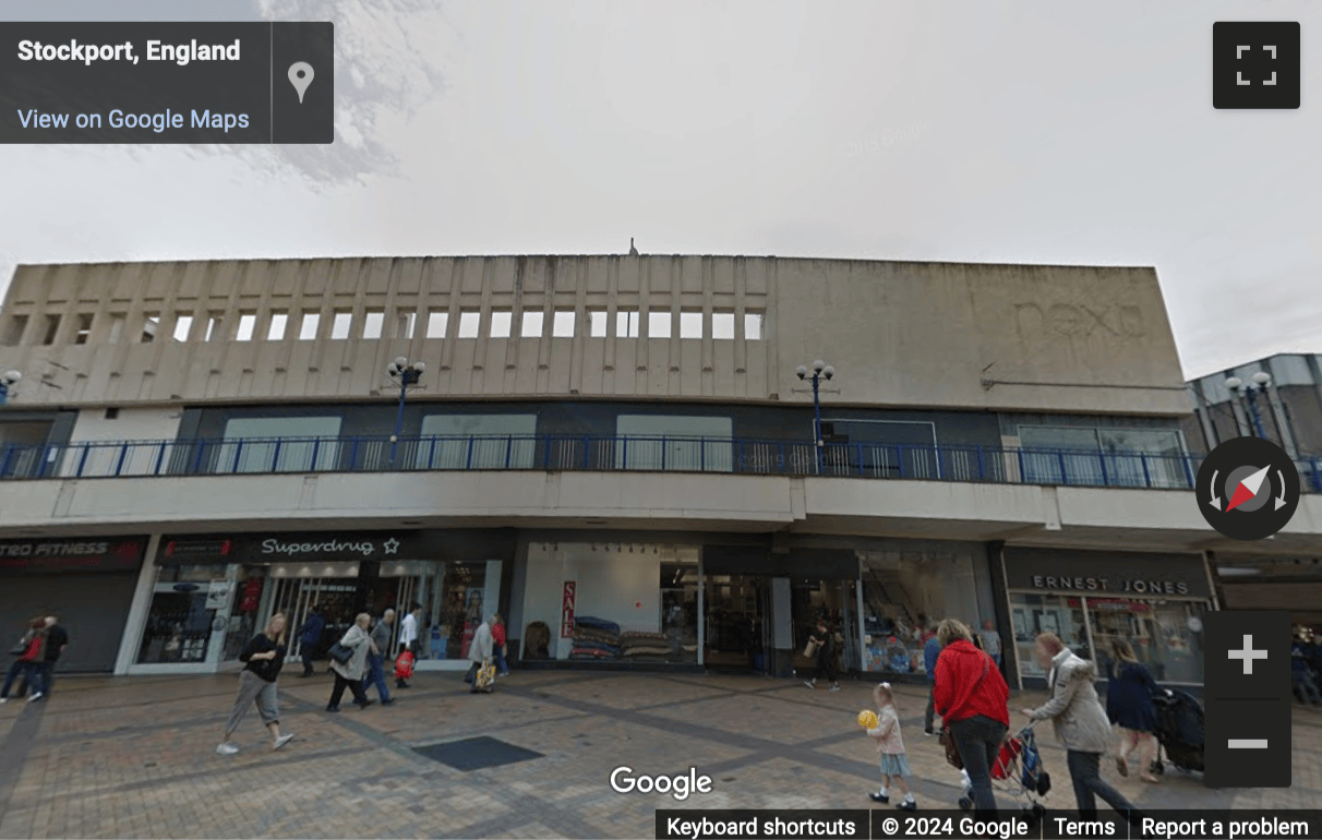Street View image of 21-23 Merseyway, Stockport, Greater Manchester