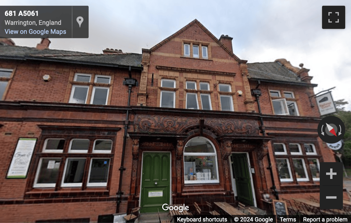 Street View image of 686 Knutsford Road, Suite 6 Railway Court, Warrington, Cheshire