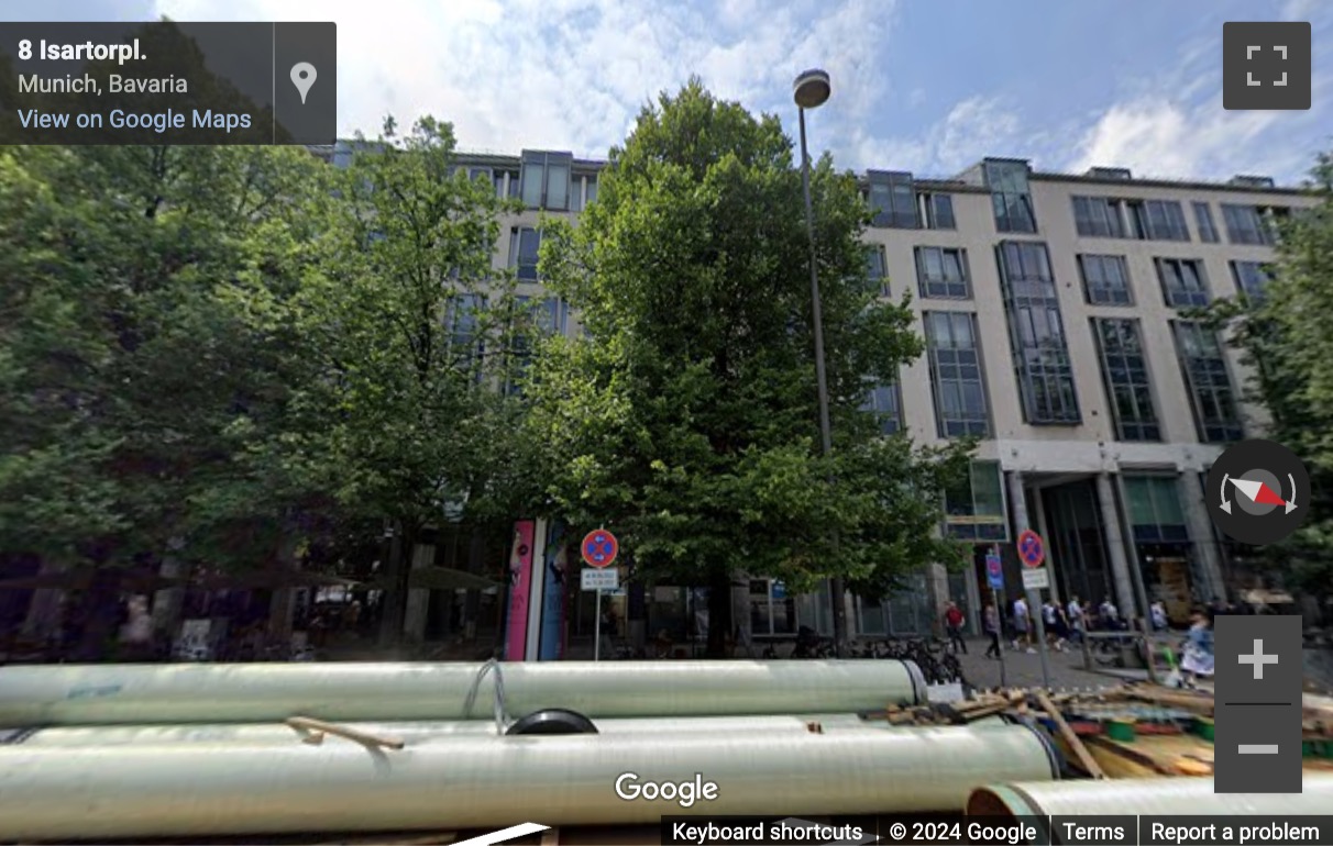 Street View image of Isartorplatz 8, Munich, Bavaria