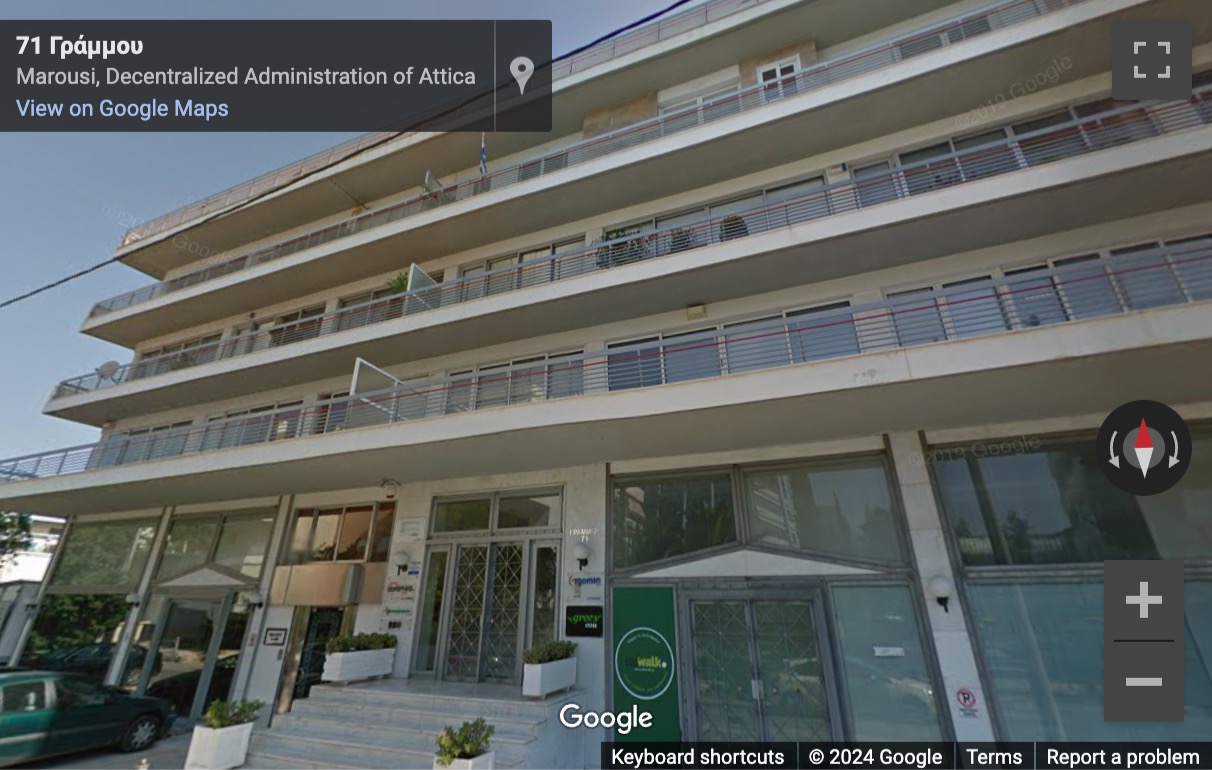 Street View image of 71 Grammou, Maroussi, Greece