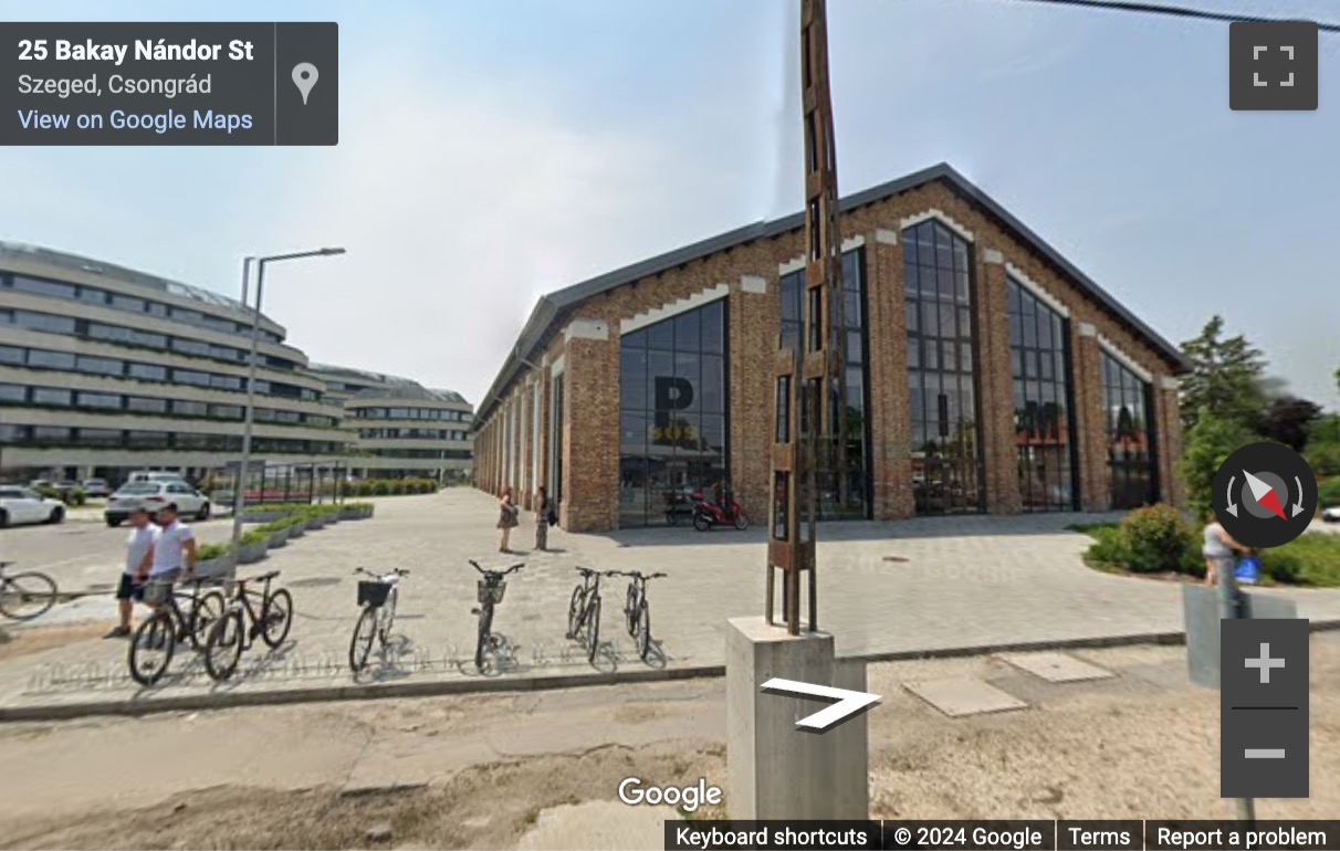 Street View image of Bakay Nándor Utca 24, Cédrus Offices, Szeged